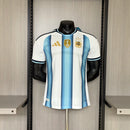 CAMISA VERSÃO JOGADOR DA ARGENTINA 26/27 BRANCO E AZUL