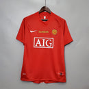 CAMISA RETRÔ DO MANCHESTER UNITED 07/08 VERMELHO