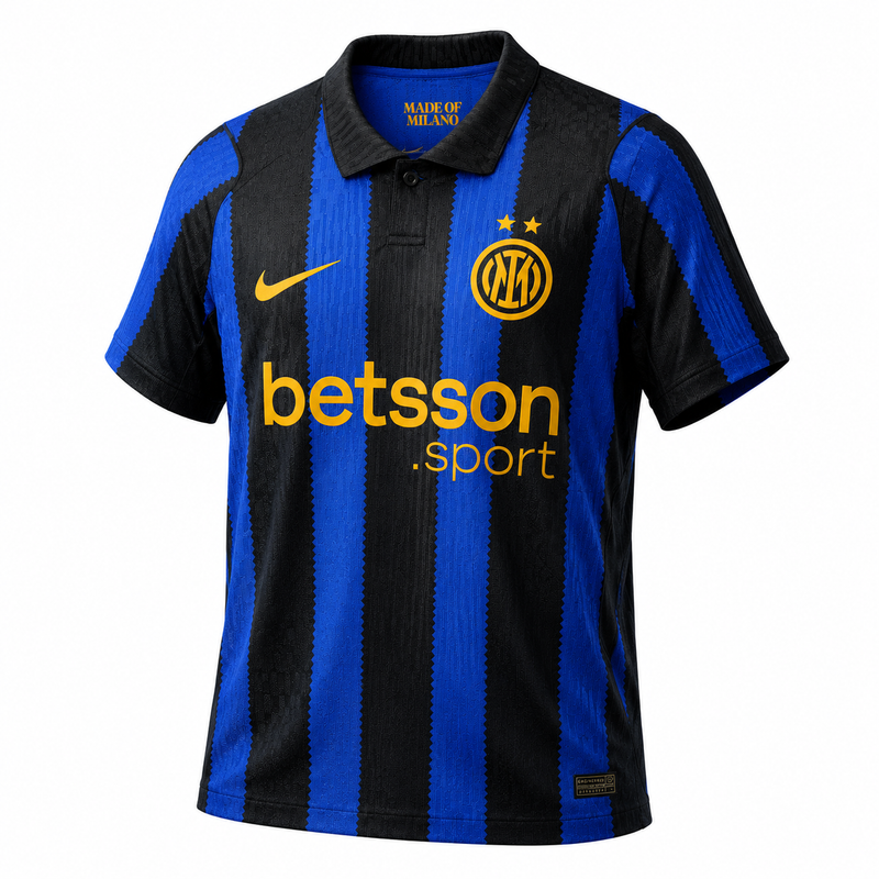 CAMISA DO INTER DE MILAN 26/27 AZUL E PRETO