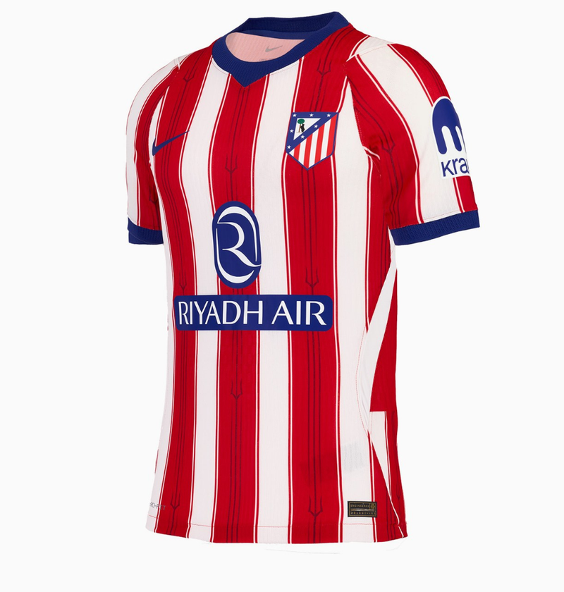 CAMISA DO STLETICO DE MADRID 26/27 BRANCO E VERMELHO