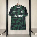 CAMISA DO SPORTING 25/26 VERDE E PRETO