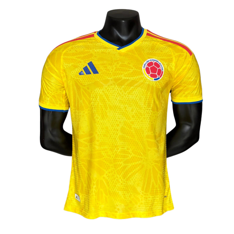 CAMISA VERSÃO JOGADOR DA COLOMBIA 26/27 AMARELO