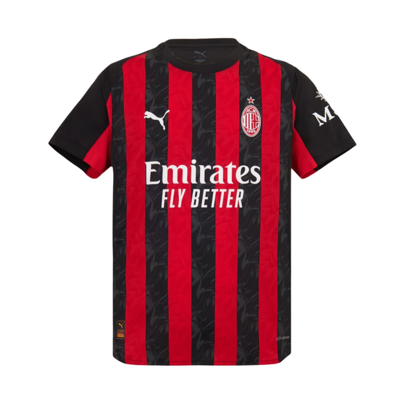 CAMISA DO MILAN 25/26 VERMELHO E PRETO