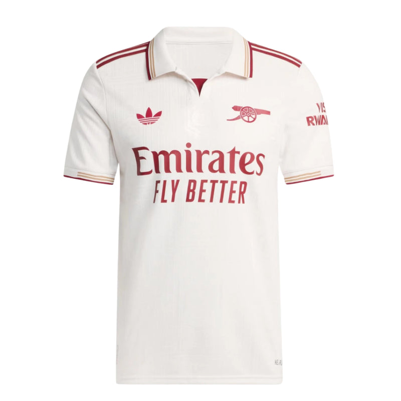 CAMISA DO ARSENAL 25/26 BEGE