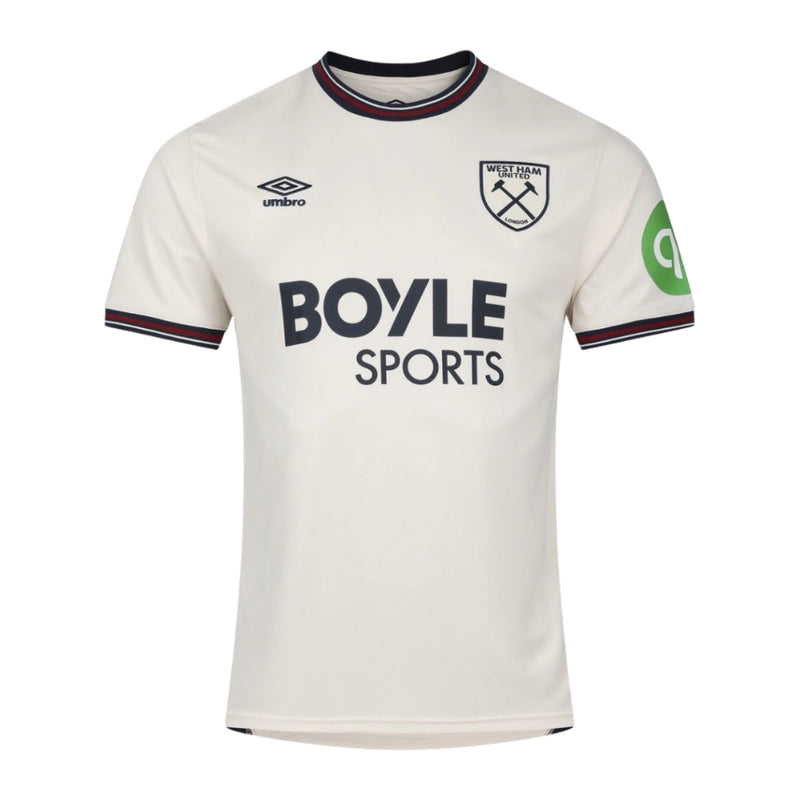CAMISA DO WEST HAM 25/26 BRANCO