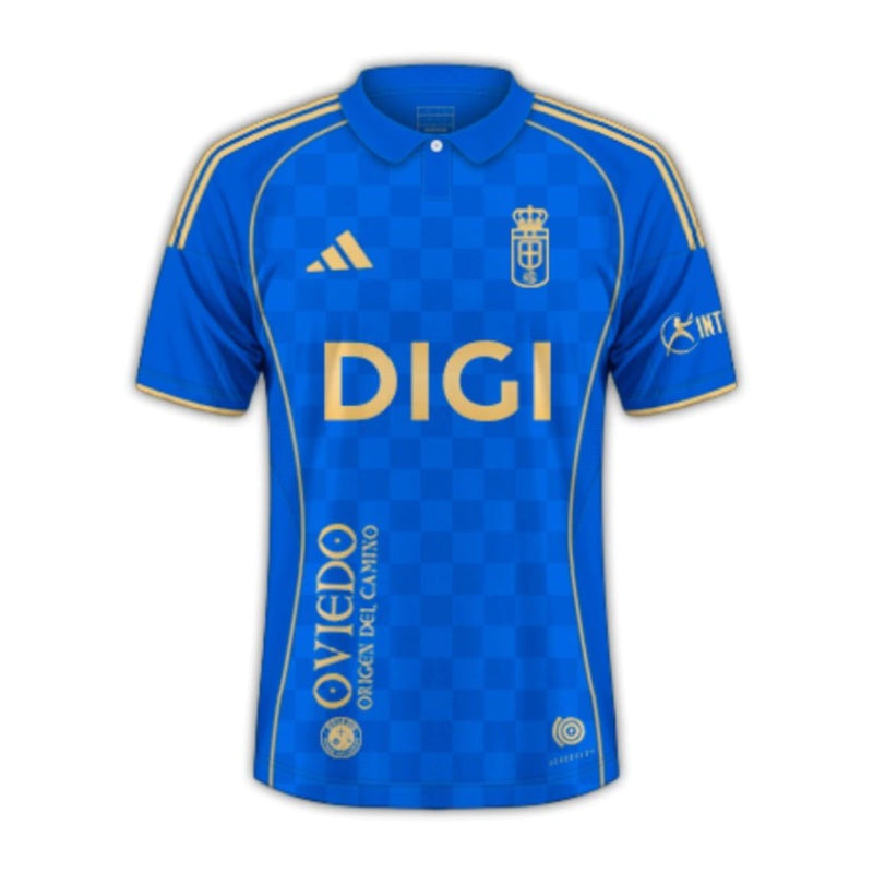 CAMISA DO REAL OVIEDO 26/27 AZUL