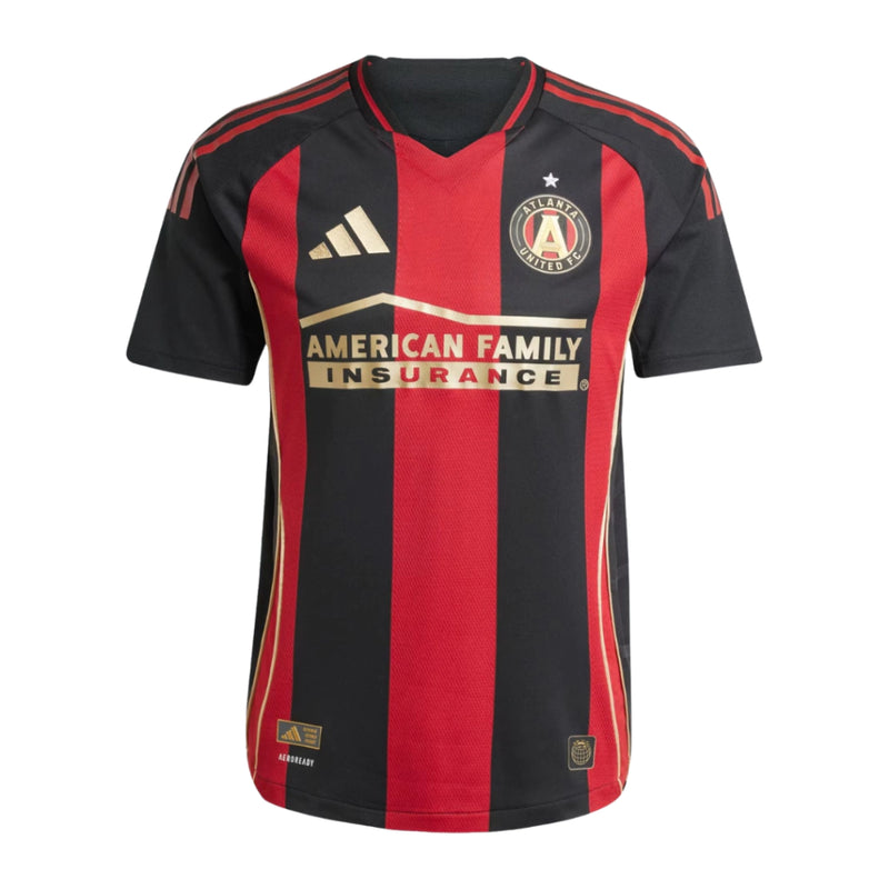CAMISA DO ATLANTA 25/26 VERMELHO E PRETO