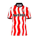 CAMISA DO STOKE CITY 25/26 BRANCO E VERMELHO