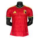 CAMISA VERSÃO JOGADOR DA BELGICA 26/27 VERMELHO