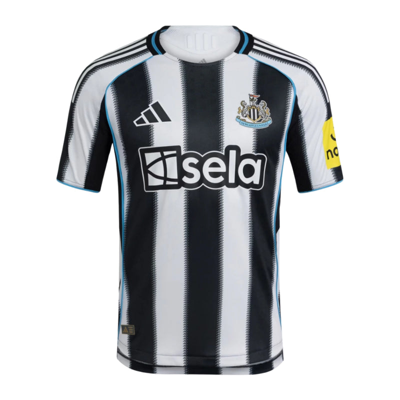 CAMISA DO NEWCASTLE 25/26 BRANCO E PRETO