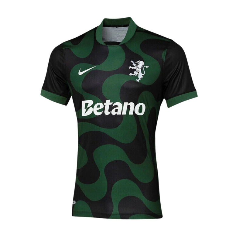 CAMISA DO SPORTING 25/26 VERDE E PRETO