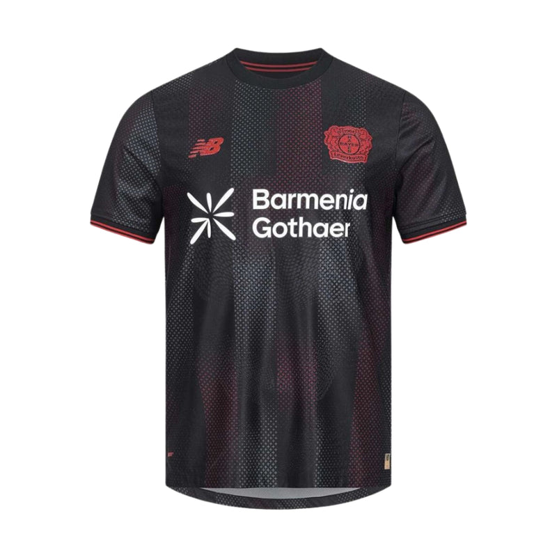 CAMISA DO BAYER LEVERKUSEN 25/26 PRETO