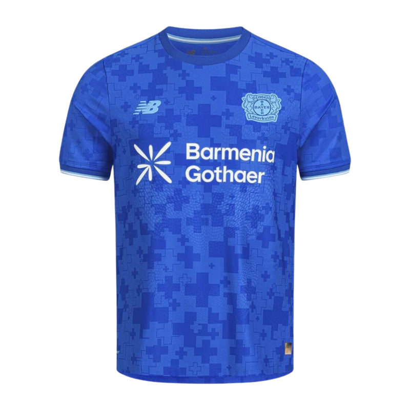 CAMISA DO BAYER LEVERKUSEN 25/26 AZUL
