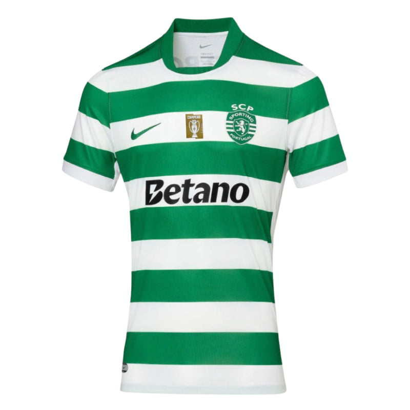 CAMISA DO SPORTING 25/26 BRANCO E VERDE