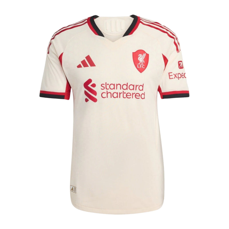 CAMISA DO LIVERPOOL 25/26 BEGE