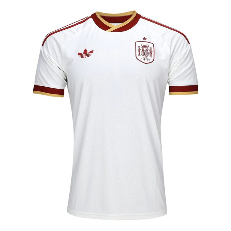CAMISA DA SELEÇÃO DA ESPANHA 26/27 BRANCO