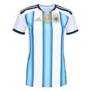 CAMISA FEMININA DA ARGENTINA 26/27 BRANCO E AZUL