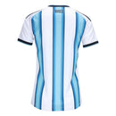 CAMISA FEMININA DA ARGENTINA 26/27 BRANCO E AZUL