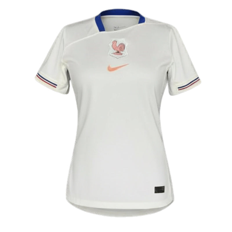 CAMISA FEMININA DO FRANÇA 26/27 BRANCO