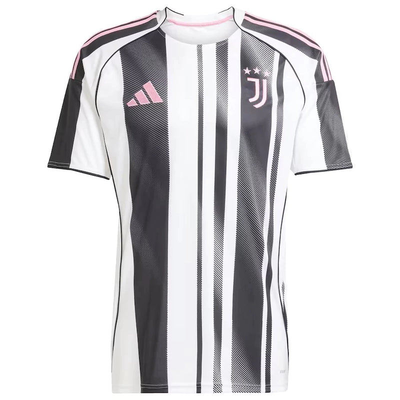 CAMISA DO JUVENTUS 25/26 BRANCO E PRETO