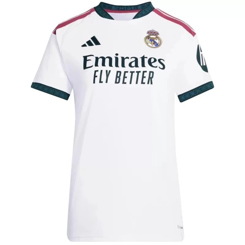 CAMISA FEMININA DO REAL MADRID 26/27 BRANCO