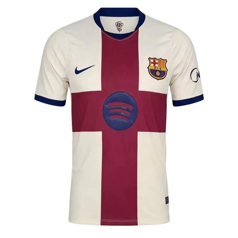 CAMISA DO BARCELONA 26/27 BEGE