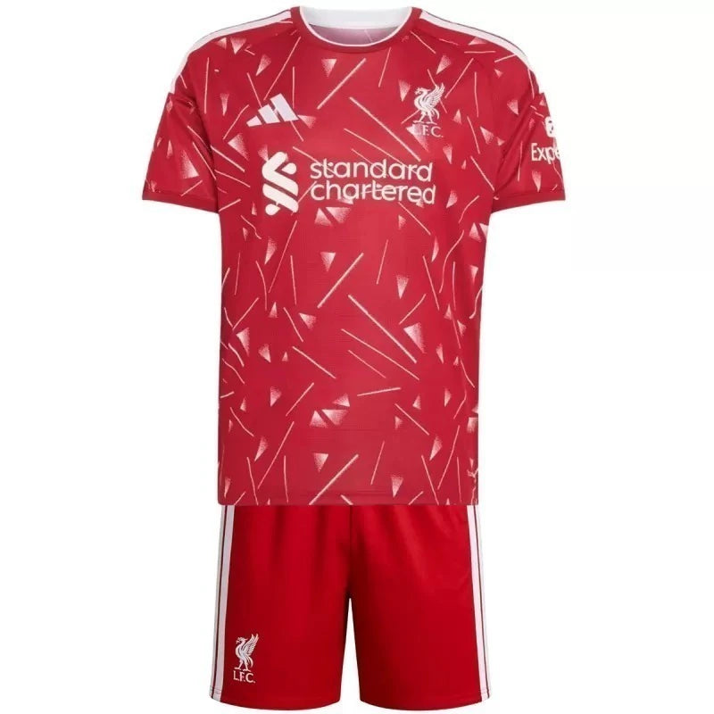 KIT INFANTIL DO LIVERPOOL 26/27 VERMELHO
