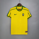 CAMISA RETRÔ DO BRASIL 97/98 AMARELO
