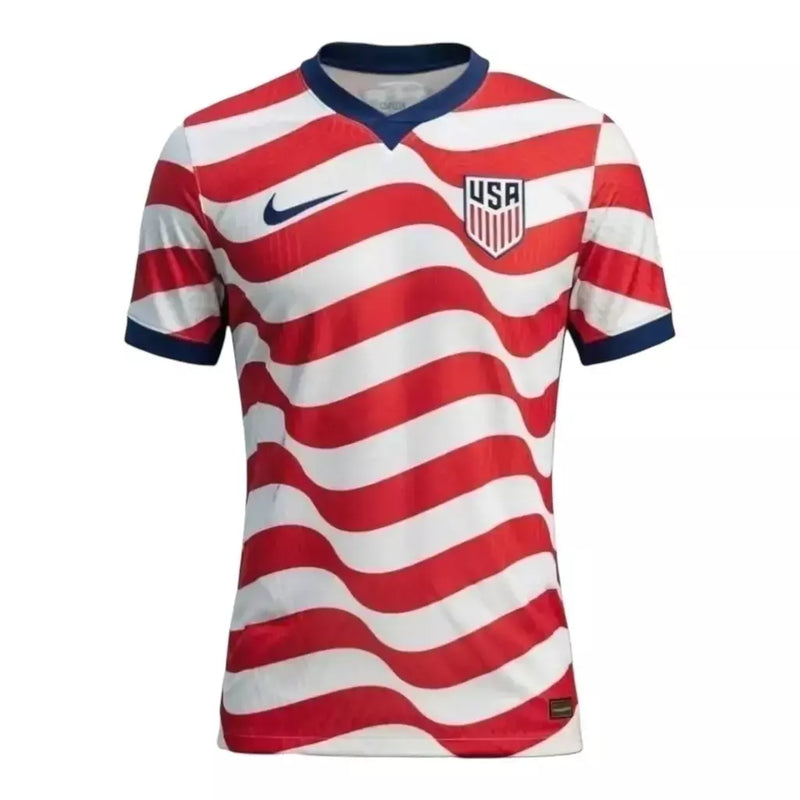 CAMISA DA SELEÇÃO DOS ESTADOS UNIDOS 26/27 BRANCO E VERMELHO