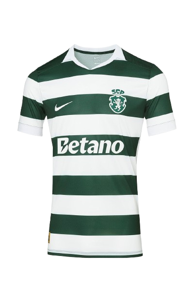 CAMISA DO SPORTING 26/27 VERDE E BRANCO